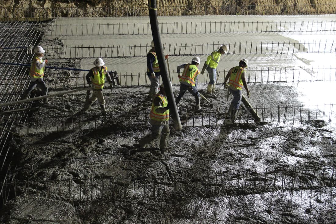 Concrete paving